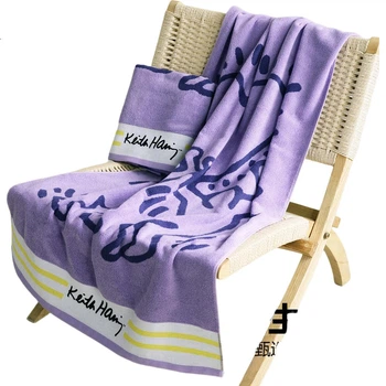 Рушник для ванни KING SHORE Caisihaling, бавовна, клас А, вбираючий, спортивний