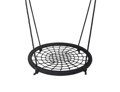Качели гнездо аиста LUX 100 см Just Fun черный (3060BL)
