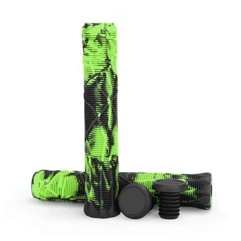 Комплект грипсів OTTER Pro Scooter Grips GREEN для трюкового самокату