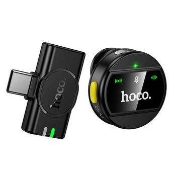 Мікрофон HOCO L21 Charm wireless microphone Type-C Чорний