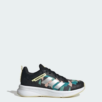 Детские кроссовки ADIDAS MINECRAFT FORTARUN 4.0 JUNIOR adidas KK4627 (35.5 EUR) черный (4069987089763)
