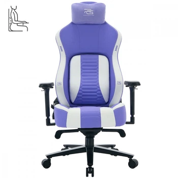 Крісло для геймерів Proove Gaming Geek white/purple