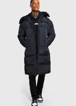 Куртка подовжена 2XL, черный (107645-4)
