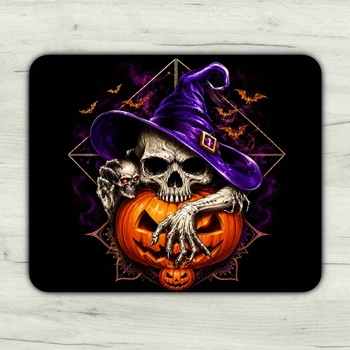 Килимок для миші Halloween ігровий та офісний 22х18 нековзка гумова основа, точна поверхня для оптичної та лазерної мишки, зносостійкий, для роботи, ігор і навчання (51915)