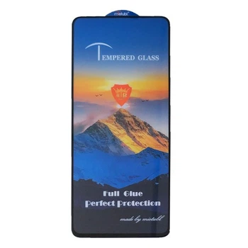 Захисне скло Full Glue for Xiaomi Redmi Note 9 чорне тех. пак.