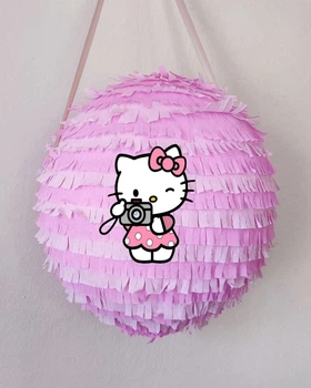 Піньята Хелоу Кіті Hello Kitty світло-рожева 40см