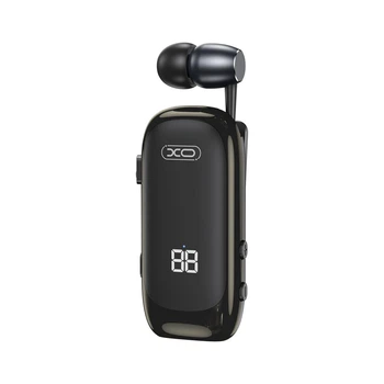 Бездротова Bluetooth гарнітура XO BE51 Lavalier Stretch BT 5.4 Black