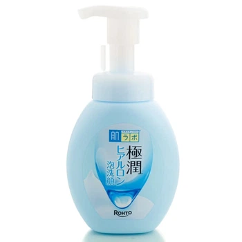 Пенка для умывания с гиалуроновой кислотой Rohto Hada Labo Gokujyun Hyaluronic Foam Facial Wash 160 мл