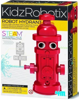 Науковий робот-конструктор 4M KidzRobotix Робот-Гідрант 00-03451 (4893156034519)