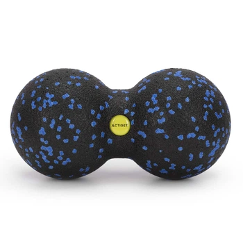 М'яч масажний подвійний Actiget EPP 8 x 16 см ACT0097 Black/Blue (JDT-0850197)