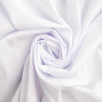 Ткань поплин cotton IDEIA 120 г/м2 140 см натуральная хлопковая ткань с эластаном для одежды и текстиля