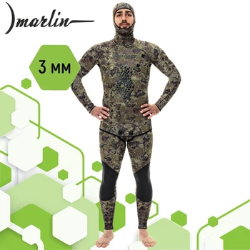 Гидрокостюм Marlin ELEMENT LONG JOHN GREEN 3 мм 50