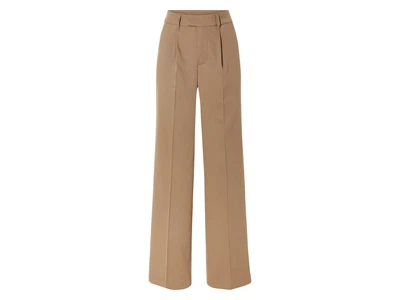 Штани Regular Fit широкі зі складками для жінки Esmara Lenzing 477614 38(S) бежевий