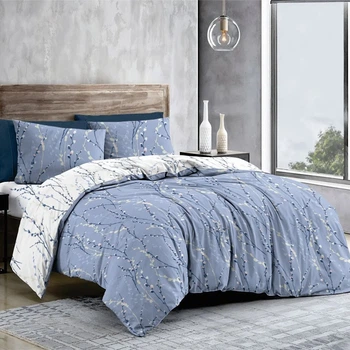 Комплект постільної білизни SoundSleep 120112473 євро бязь блакитний