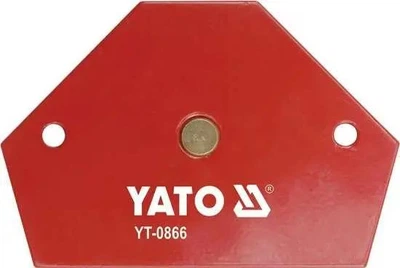 Струбцина магнітна YATO для зварки, 11.5 кг, 64 × 95 × 14 мм