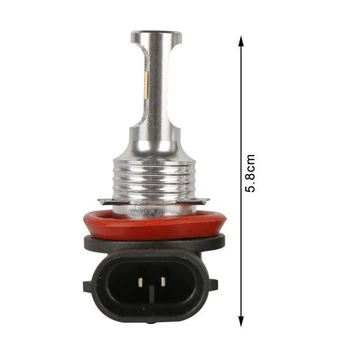 LED лампа H11 (H9 H8 H16) Светодиодная. узкий диод, 1шт
