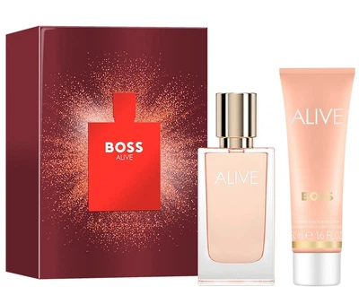Подарочный набор для женщин Boss Alive Парфюмированная вода 30 мл + Лосьон для тела 50 мл