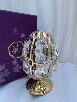 Фігурка з камінням Swarovski Яйце 8 см 160848