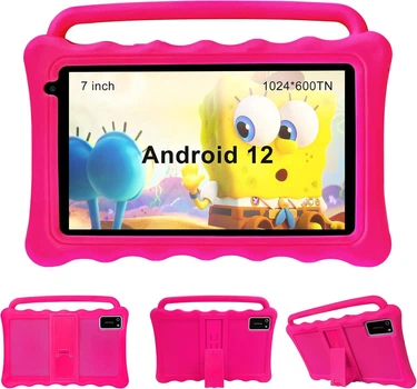 Планшет 7" BYYBUO K7 2/32Gb 4 ядра Android 12 Pink