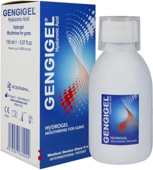 Ополіскувач для ротової порожнини Gengigel Rootrinse Rootge Wleash з гіалуроновою кислотою 150 мл