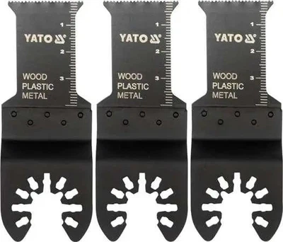 Пилкові насадки YATO YT-34684 для реноватора, 3 шт, 40×28,5 мм, BIM-сталь