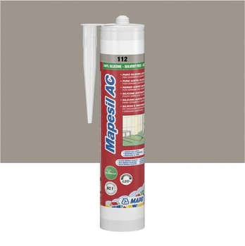 Герметик силиконовый Mapei MAPESIL AC 310 мл №112 серый (000014152)