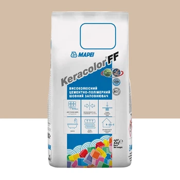 Фуга цементная для швов Mapei Keracolor FF 138 2 кг Миндаль (000018581)