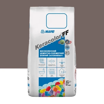 Фуга цементная для швов Mapei Keracolor FF 136 2 кг Гончарная глина (000018579)