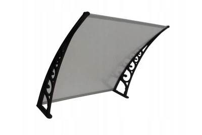Козырек для двери из поликарбоната Metal-gum NowK100x150 150 х 100 см навес для балкона Бесцветный