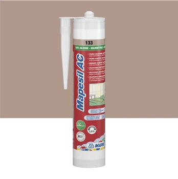 Герметик силиконовый Mapei MAPESIL AC 310 мл №133 песочный (000024622)