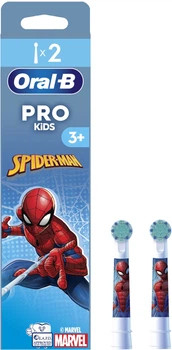 Насадки для електричної зубної щітки Oral-B Kids Людина-павук, 2 шт (8006540805008)