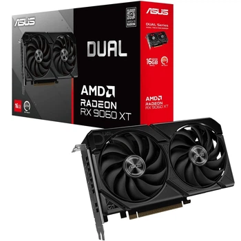 Видеокарта AMD Radeon RX 9060 XT 16GB GDDR6 Dual для игрового ПК (571444)