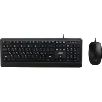 Комплект AOC KM220B USB UA Black (KM220B/97)