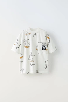 Футболка для хлопчиків Zara біла 140 бавовна з кишенькою