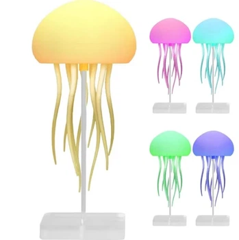Ночник LED лампа Медуза с USB NTL-5B с движениями и цветопередачей RGB