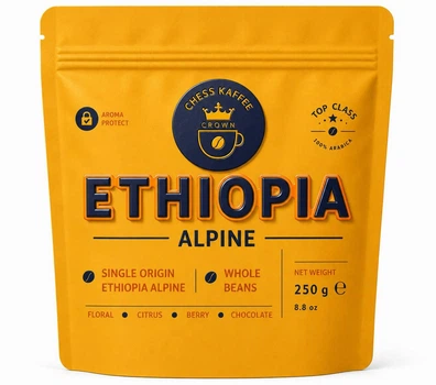 Кофе в зернах CHESS KAFFEE TOP CLASS Ethiopia Alpine 250г