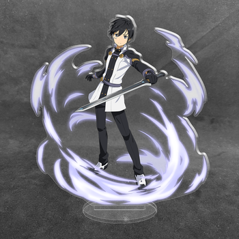 Акриловая коллекционная фигурка Аниме Sword Art Online, Мастера Меча Онлайн SAO Кирито (1) 15 см