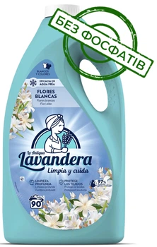 Гель для прання Lavandera Flores Blancas Жасмин 4,5 л ( 90 прань )