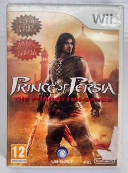 Диск для Nintendo Wii - Prince Of Persia The Forgotten Sands, английская версия, Б/У