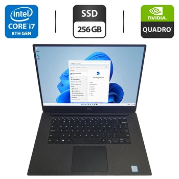 Мобільна робоча станція Dell Precision 5530 / 15.6" (1920x1080) IPS / Intel Core i7-8750H (6 (12) ядер по 2.2 - 4.1 GHz) / 16 GB DDR4 / 256 GB SSD / nVidia Quadro P1000, 4 GB GDDR5, 128-bit / WebCam б/в