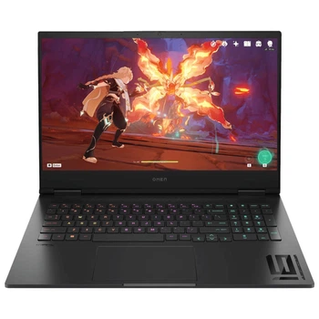 Ноутбук HP OMEN 16-u1828nw (A21GZEA), Intel Core i7-14700HX / 16" / 165 Гц / RAM 32 ГБ DDR5 / SSD 1 ТБ / RTX 4070 / Windows 11 Home / Чорний
