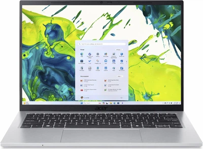 Ноутбук ACER Aspire Go 14 (NX.JSBEP.008), Intel Core 5 120U / 14" / RAM 16 ГБ DDR4 / SSD 512 ГБ / Intel Graphics / Windows 11 Home / Сірий