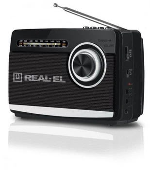 Радіоприймач real-el x-510 Black