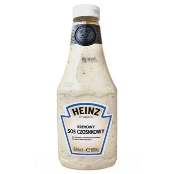 Соус вершково часниковий Heinz garlic 880ml