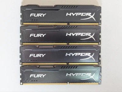 Оперативна пам'ять Kingston 16Gb DDR3 (4 шт по 4Гб) - Б/В