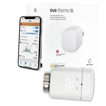 Умный термостат для радиатора Eve Thermo Apple HomeKit (Thread) - - Б/У