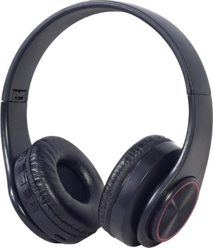 Słuchawki Gembird Opaska na głowę Music/Everyday Micro-USB Bluetooth Czarny (BHP-LED-01)