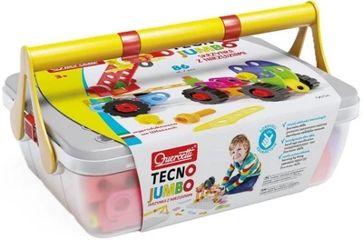 Ігровий набір для конструювання Quercetti Tecno Jumbo Скринька з інструментами (040-6154) (8007905061541)