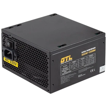 Блок питания для корпусов GTL Gaming Star GTLGS600BK, Черный - 620758