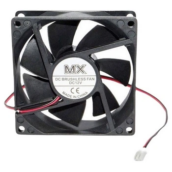 Вентилятор MX-8025 80x80x25мм 12В 0.2A 2pin - 486562